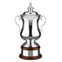 L467 not the FA CUP Silver plated trophy thumbnail